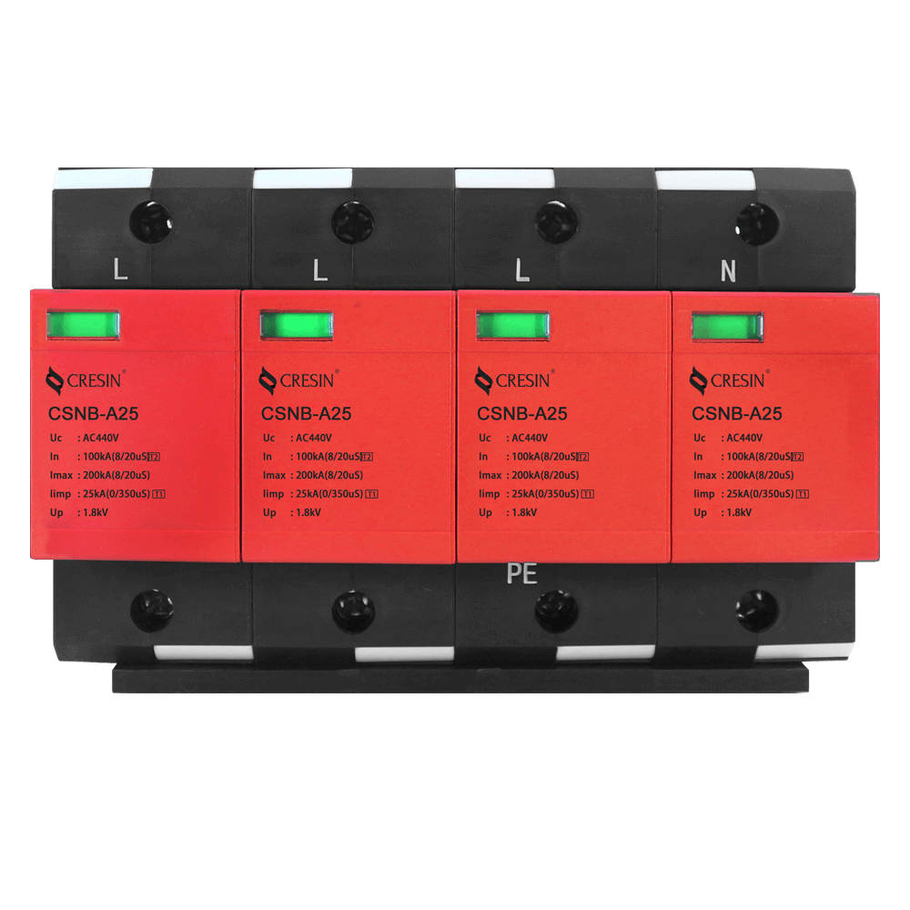 常用交流配電系統(tǒng)(AC230/400V)CSNB-A25浪涌保護(hù)器