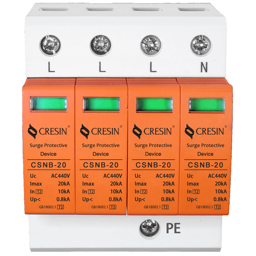 常用交流配電系統(tǒng)(AC230/400V)CSNB-20浪涌保護(hù)器