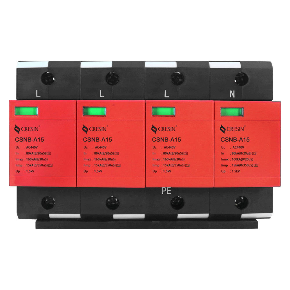 常用交流配電系統(tǒng)(AC230/400V)CSNB-A15浪涌保護(hù)器