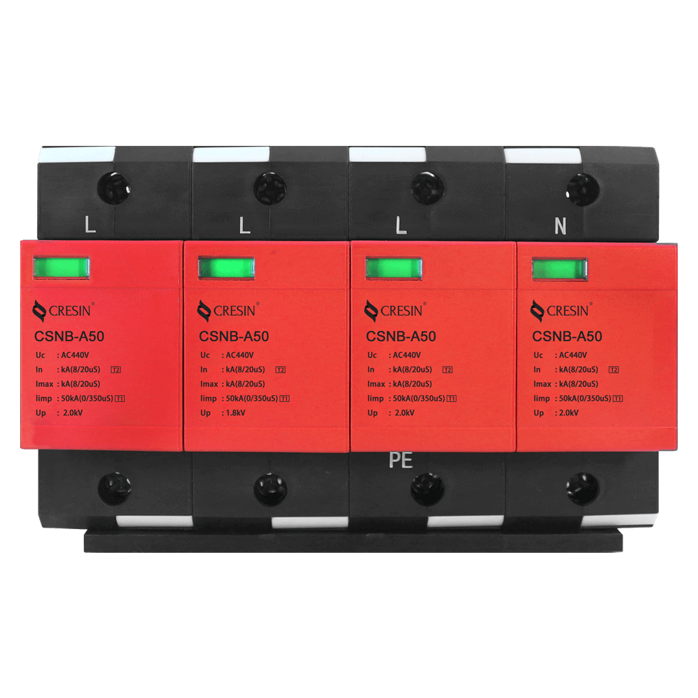 常用交流配電系統(tǒng)(AC230/400V)CSNB-A50浪涌保護(hù)器